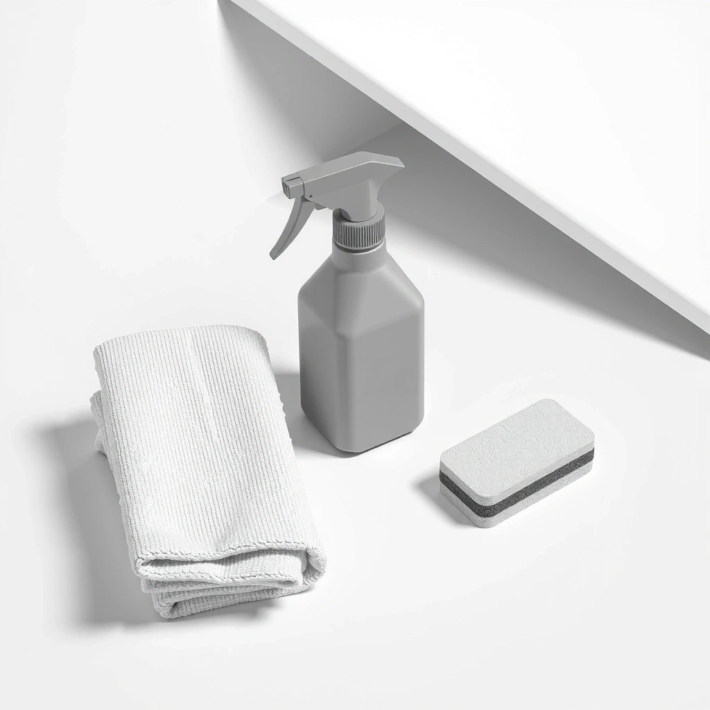 Abstract cleaning tools composition