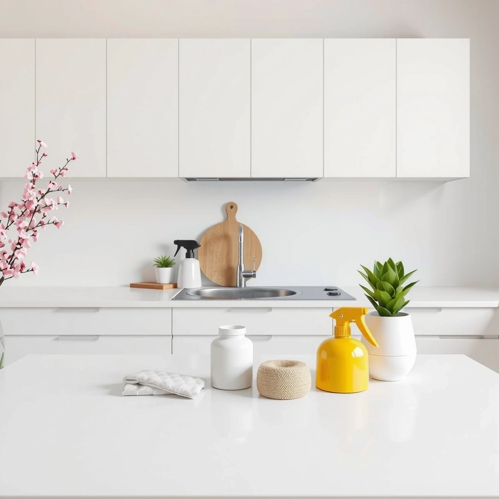 Residential cleaning visual